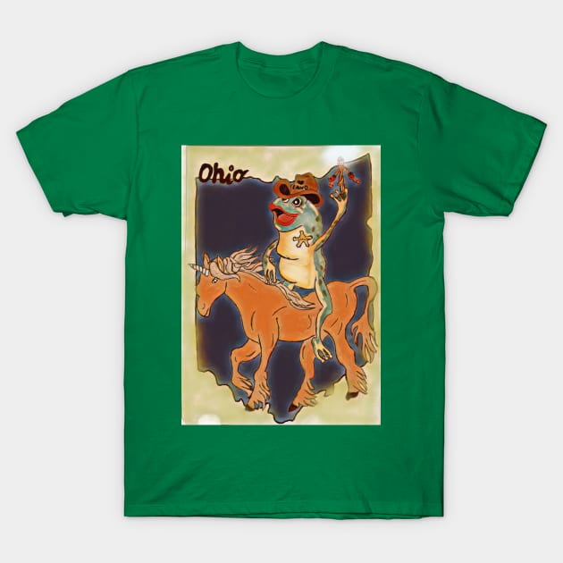 Majestic Frogman T-Shirt by Cassie’s Cryptid Land